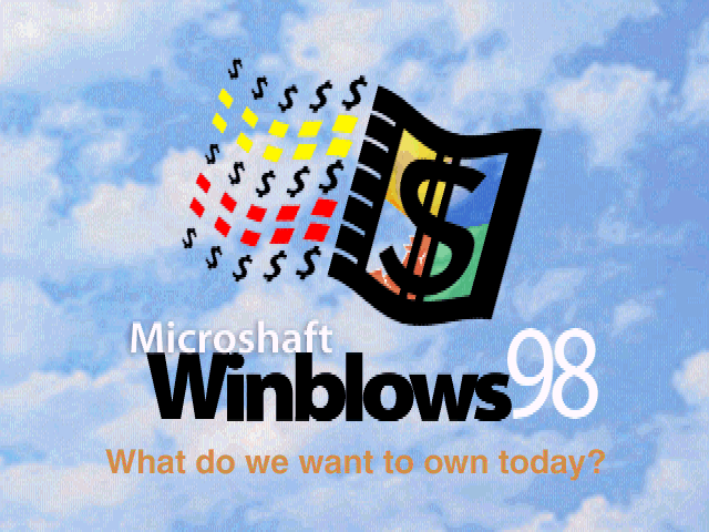 Microshaft Winblows 98 - Splash